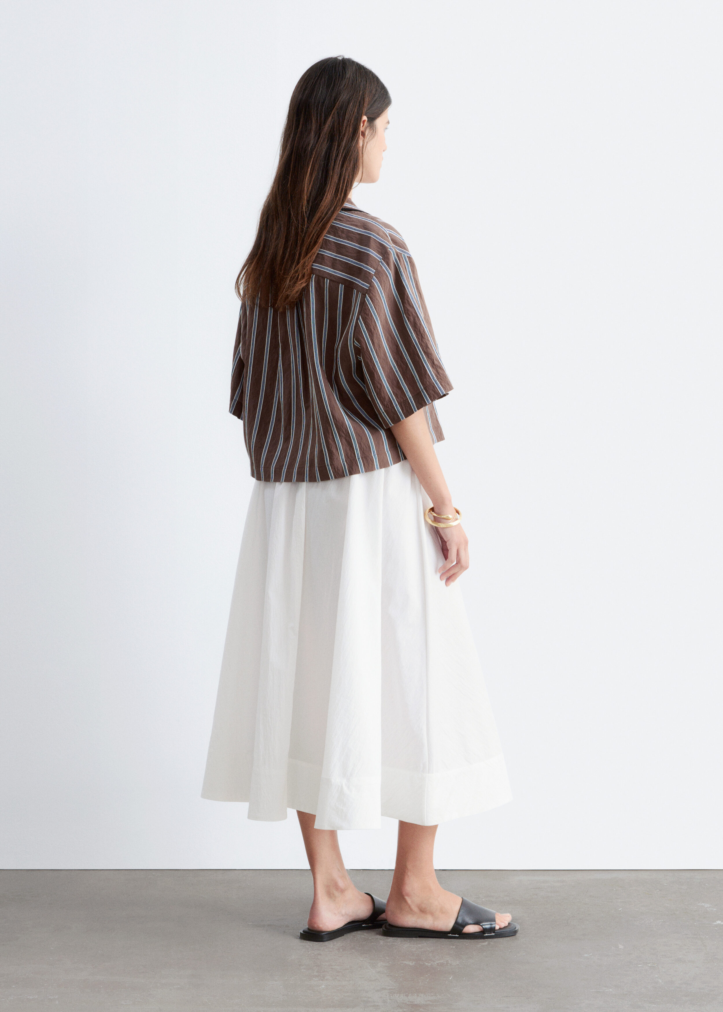 & Other Stories STRIPED RESORT SHIRT