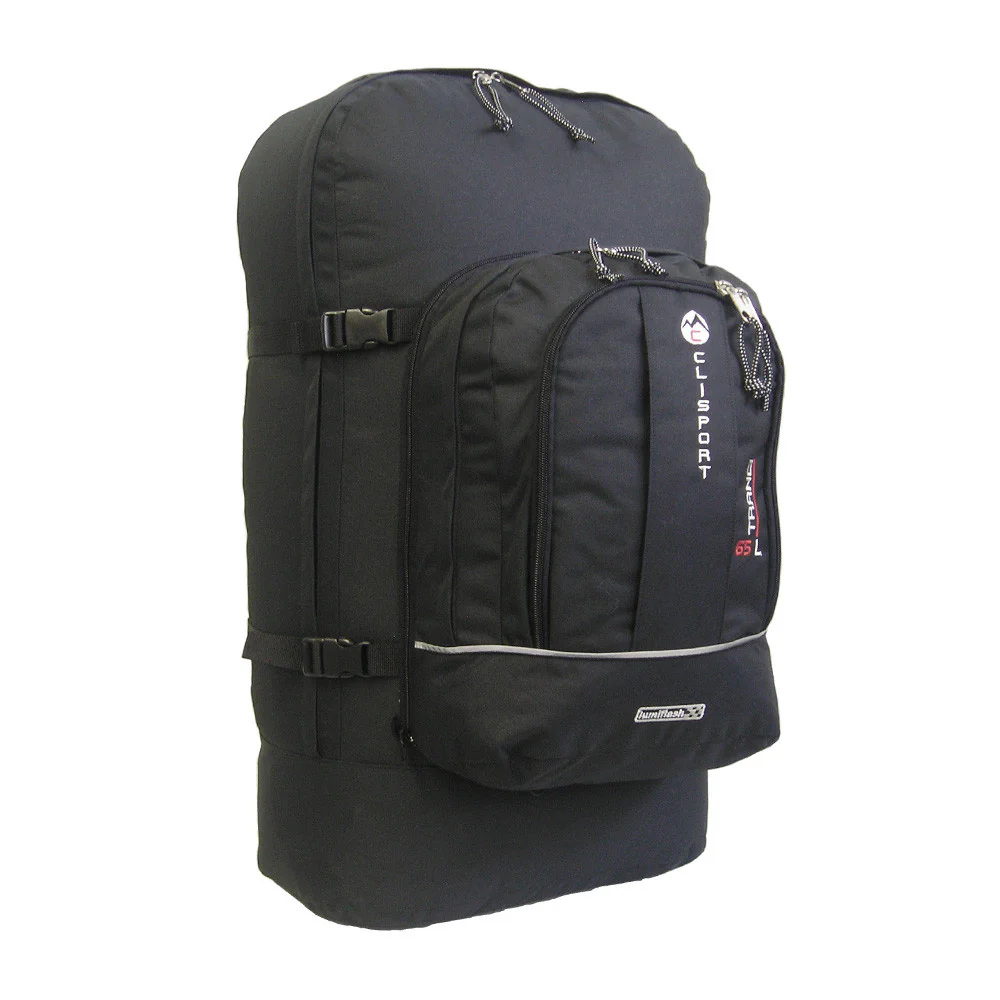 Clisport TRANCI 65L travel backpack - black