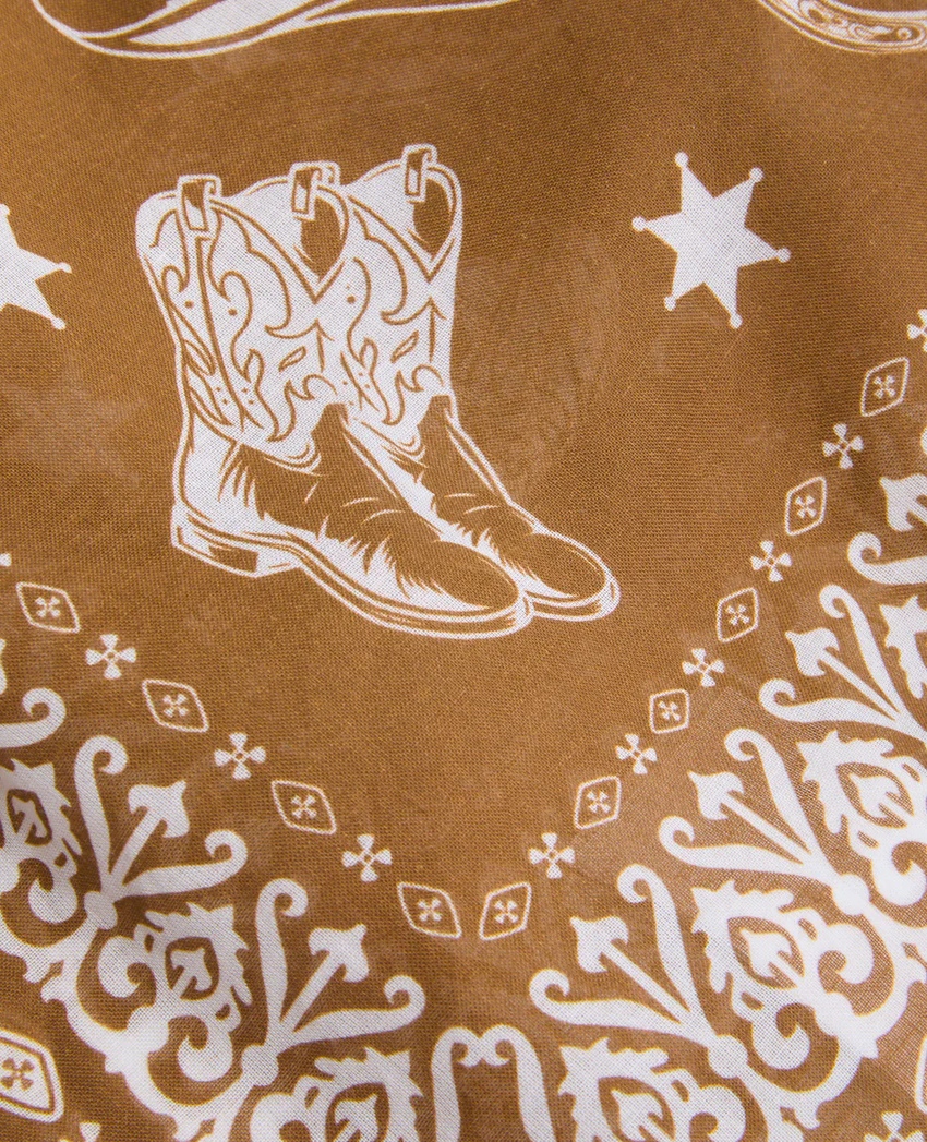 Pimkie Foulard bandana avec santiags