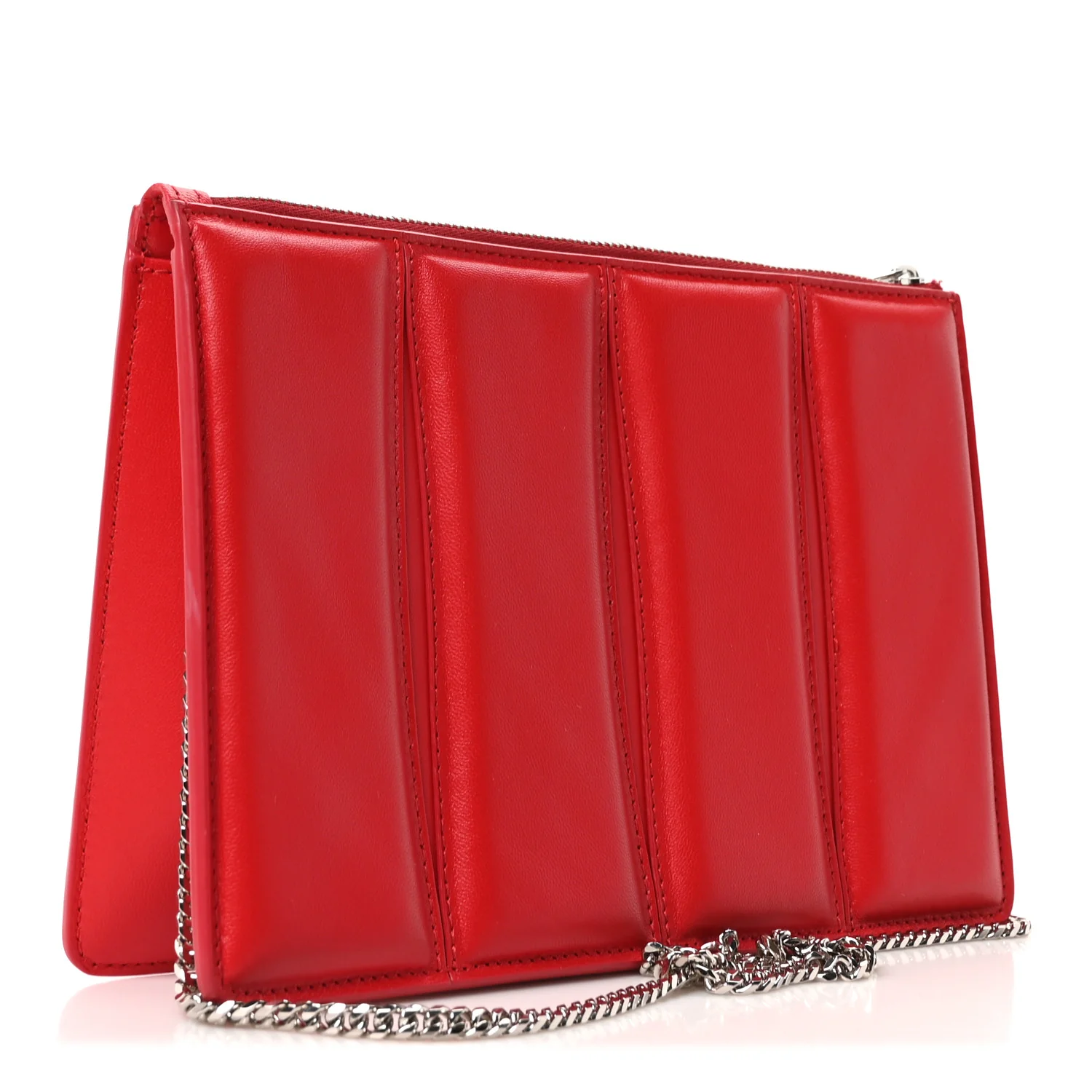 Calfskin Slash Pouch Welsh Red - Top Club