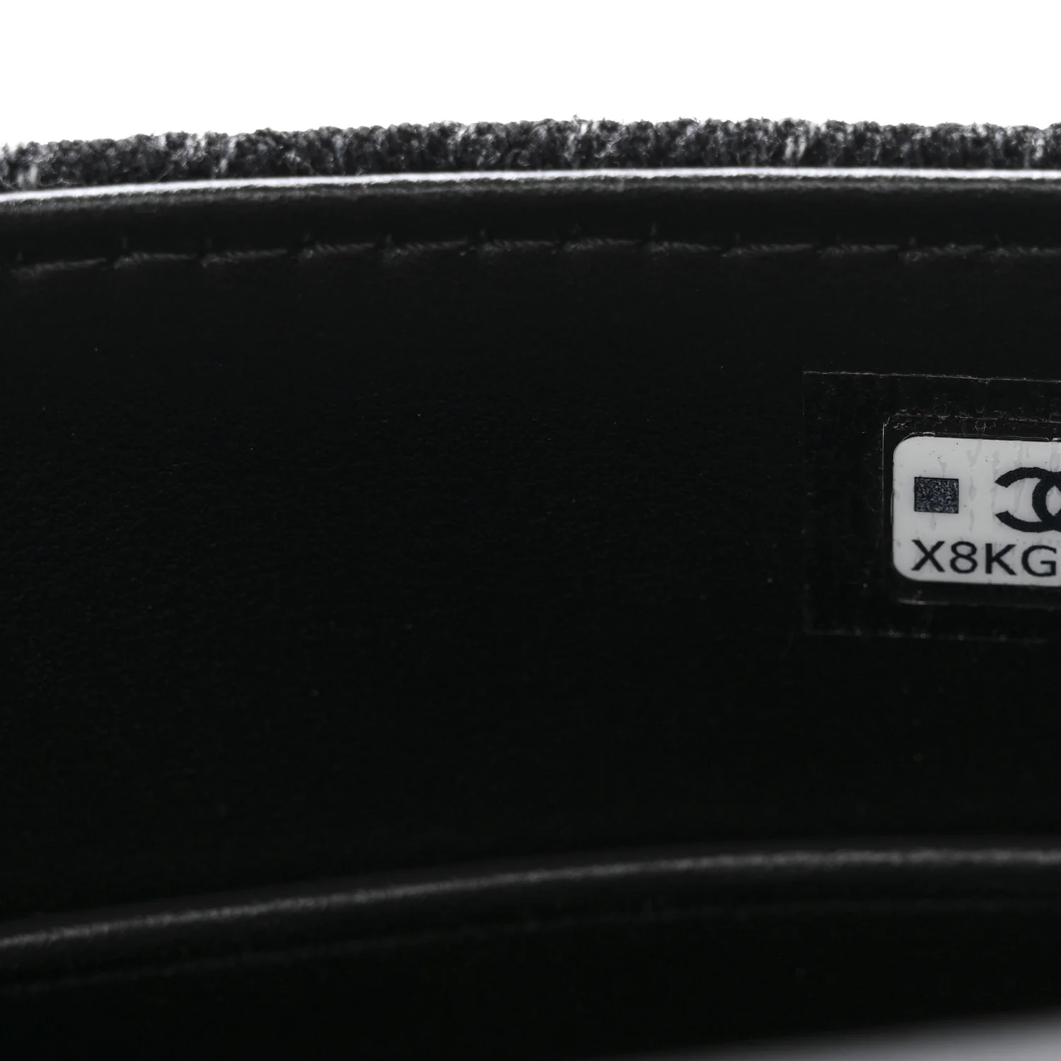 Washed Denim Quilted Coco Handle Clutch With Chain Black - Top Club
