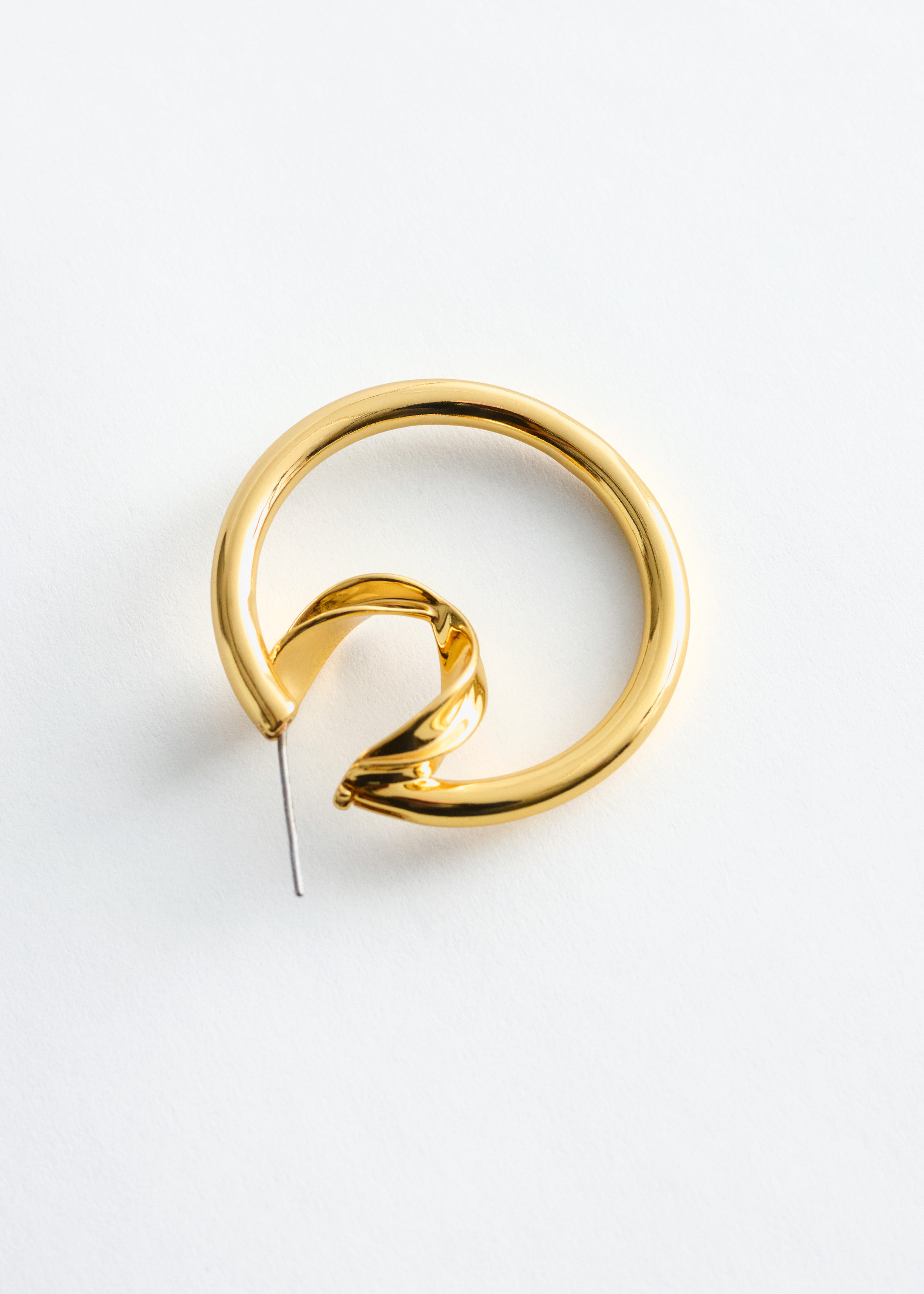 & Other Stories DOUBLE HOOP EARRINGS