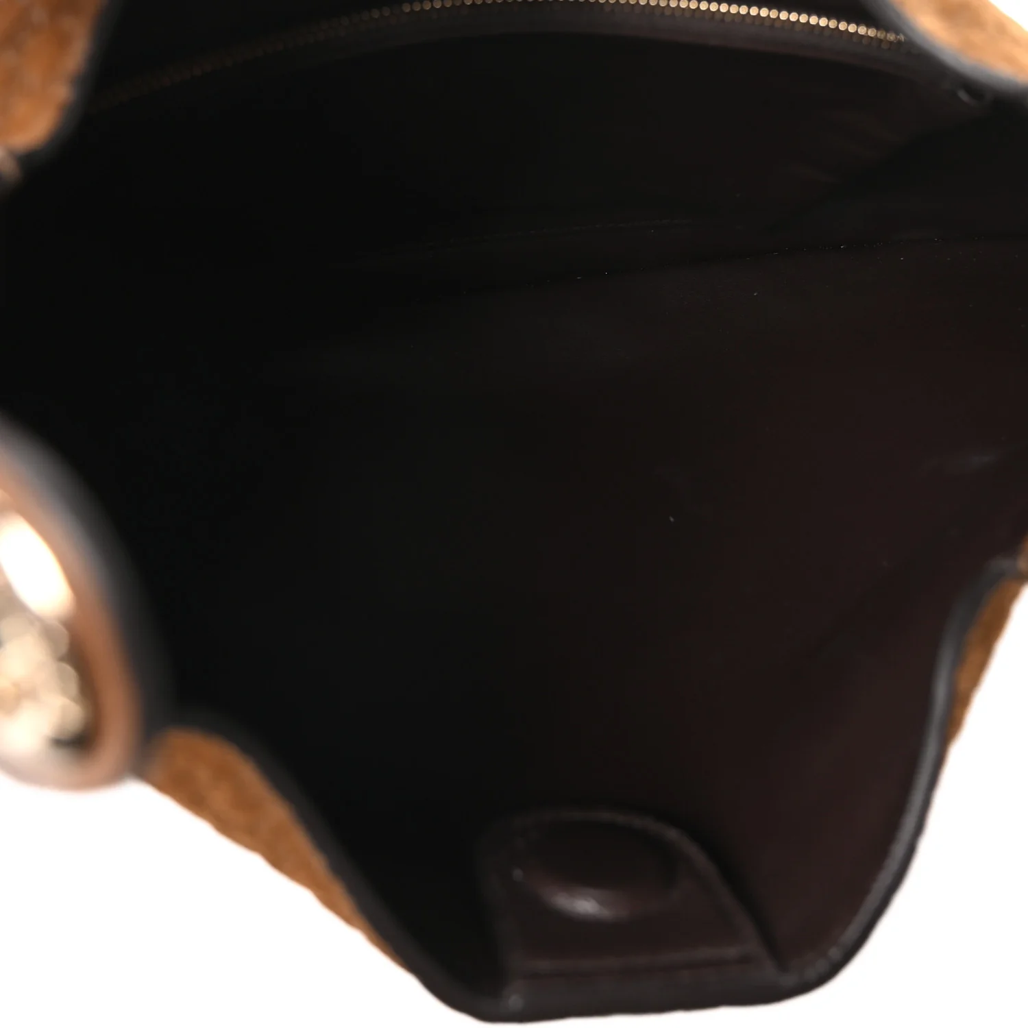 GG Suede B Medium Shoulder Bag Brown - Top Club