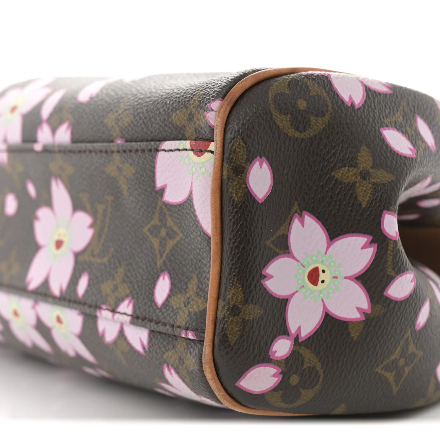 Monogram Cherry Blossom Sac Retro Bag Brown - Top Club