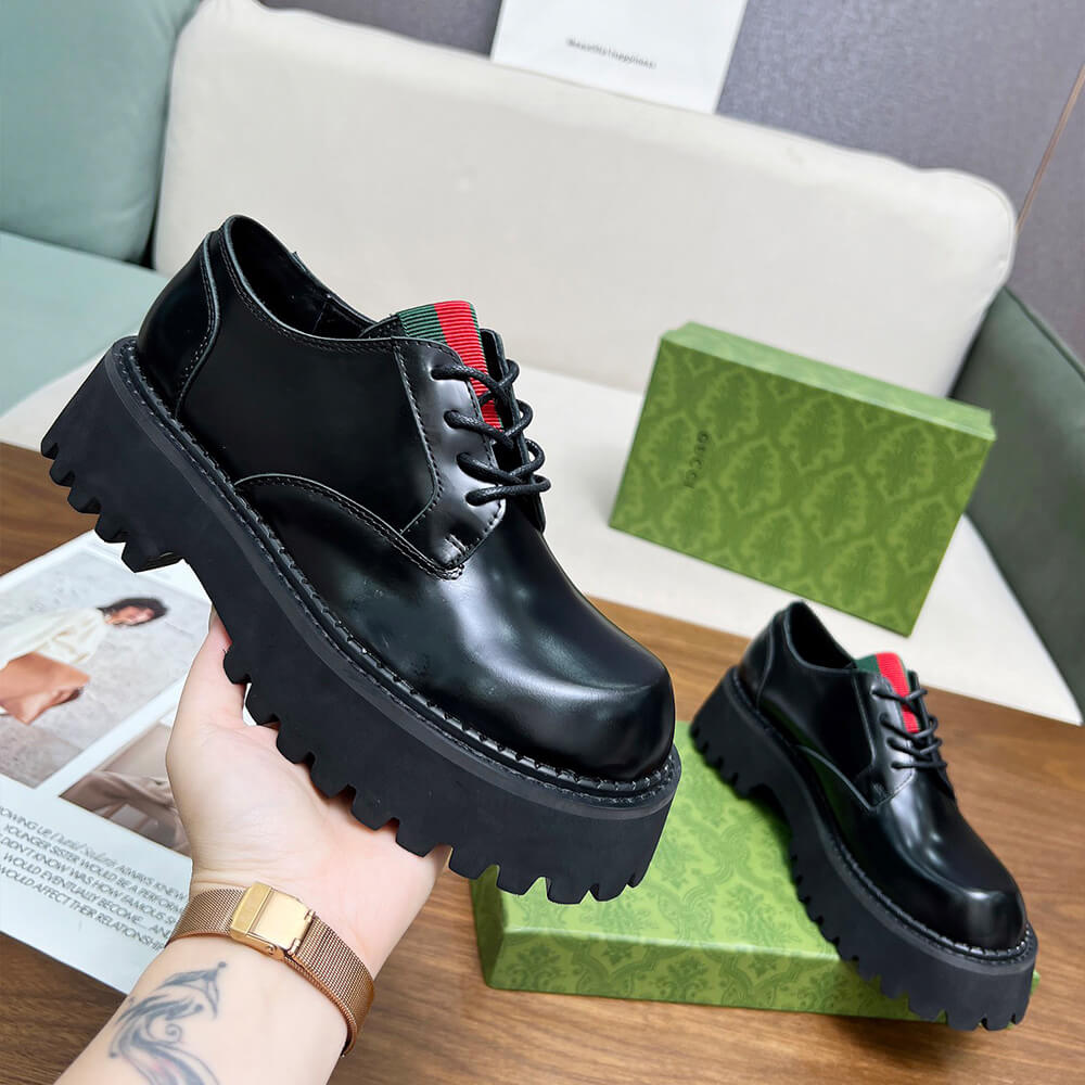 GUCCI Women s lace-up with Web - Top Club