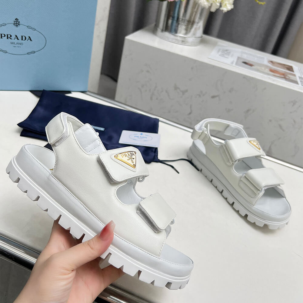 PRADA Nappa leather sandals - Top Club