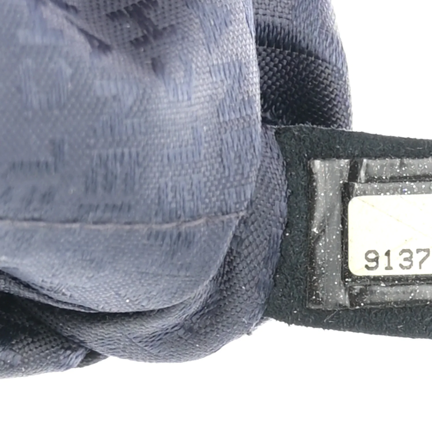 Silk Lambskin Tahiti Timeless Flap Navy White - Top Club