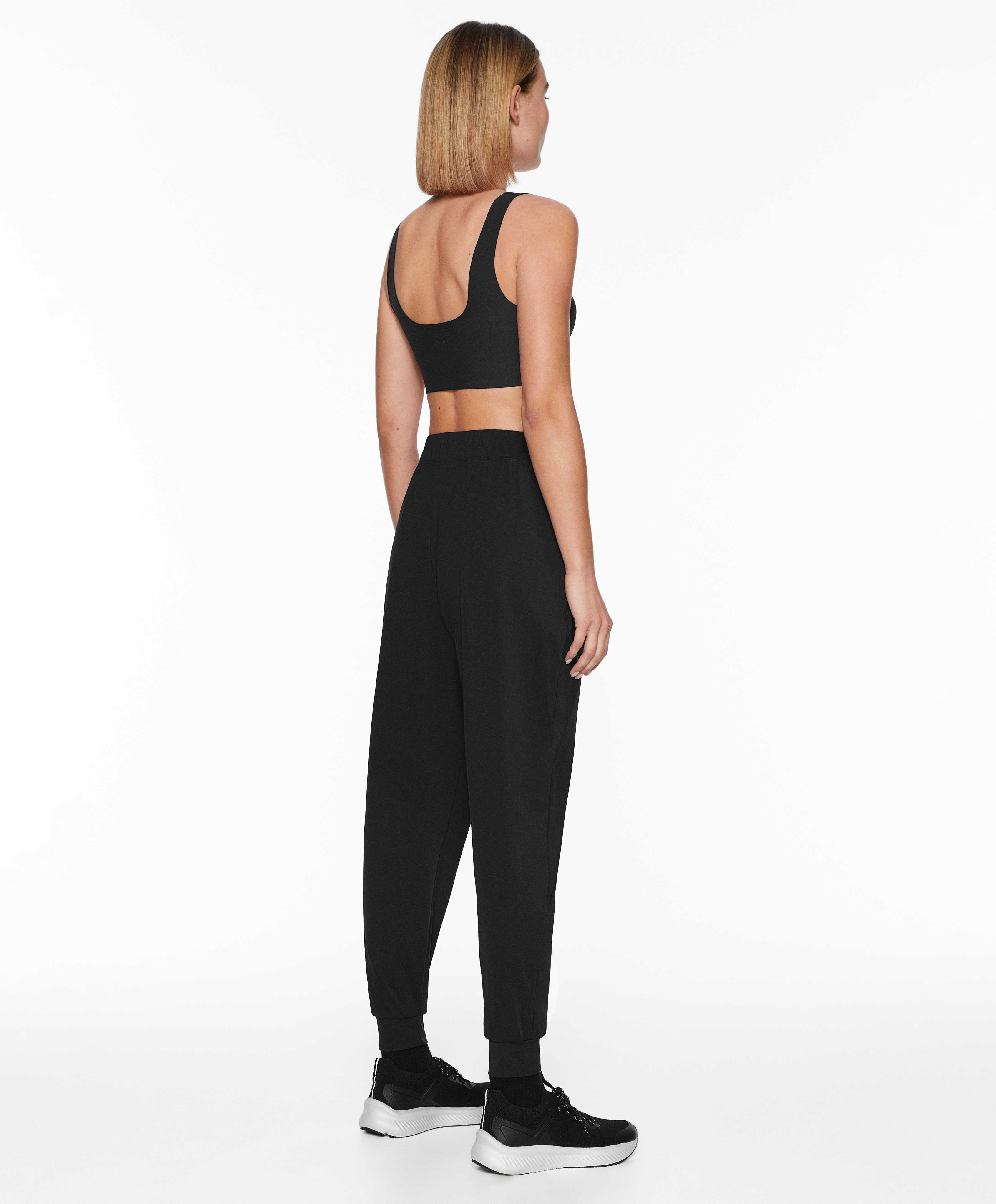 OYSHO Classic light-touch fitted joggers