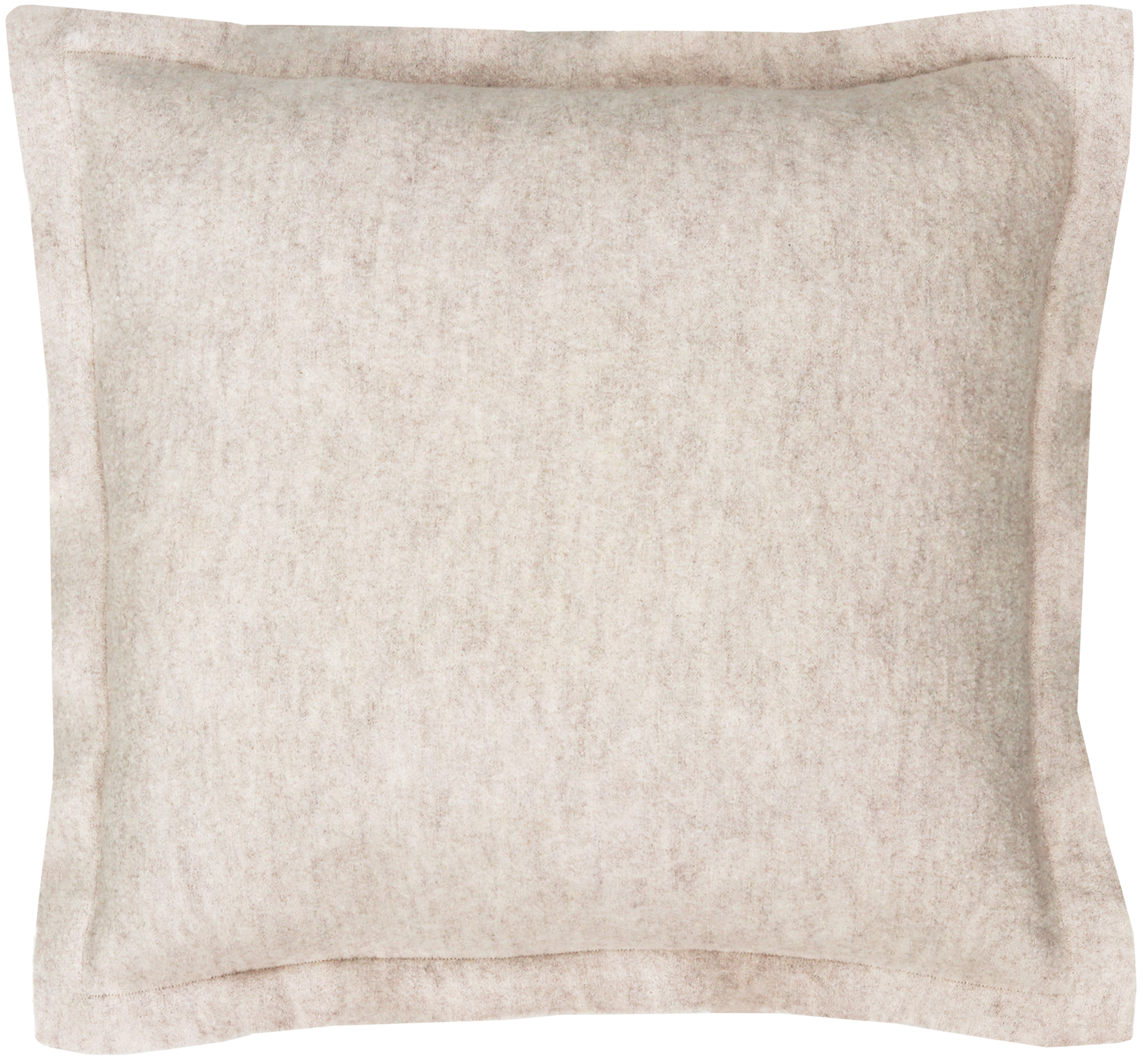Kussen boiled wool kiezel 55x55cm