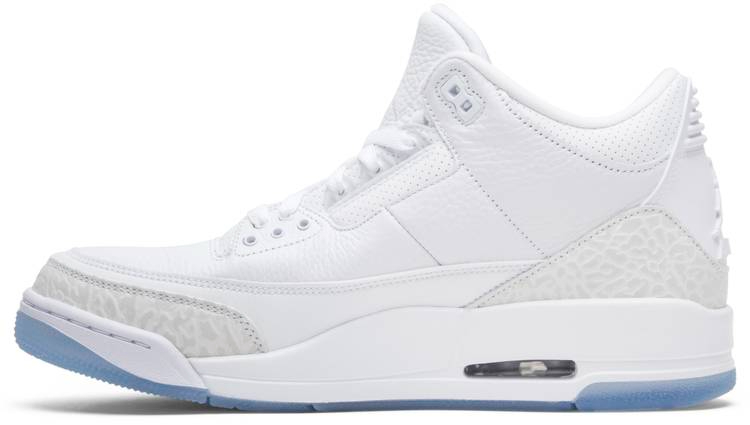 Air Jordan 3 Retro  Triple White  136064-111 - Sneaker Replica Workshop