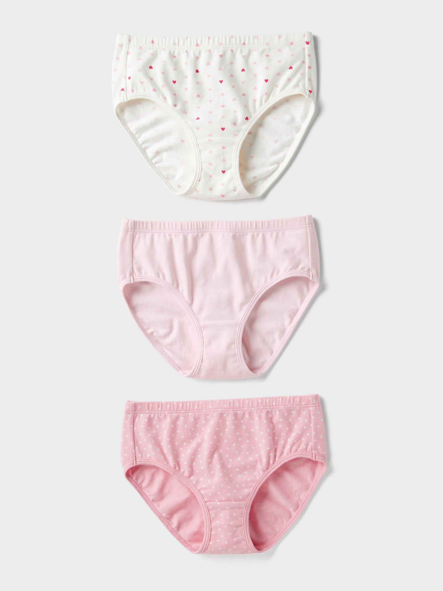 GIRLS Stretch Cotton Shorts 3 Pairs