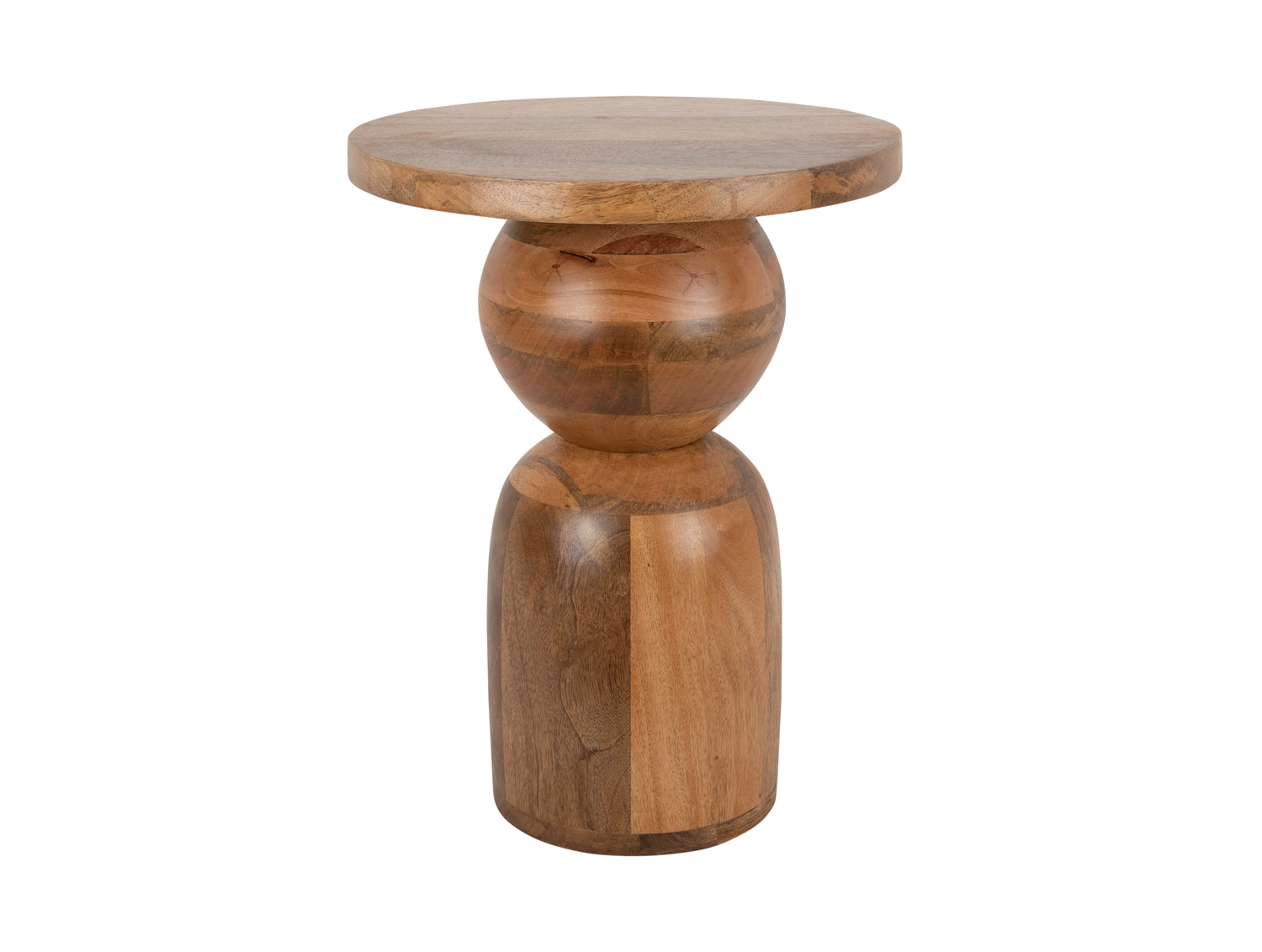 Side table Dia large mango wood