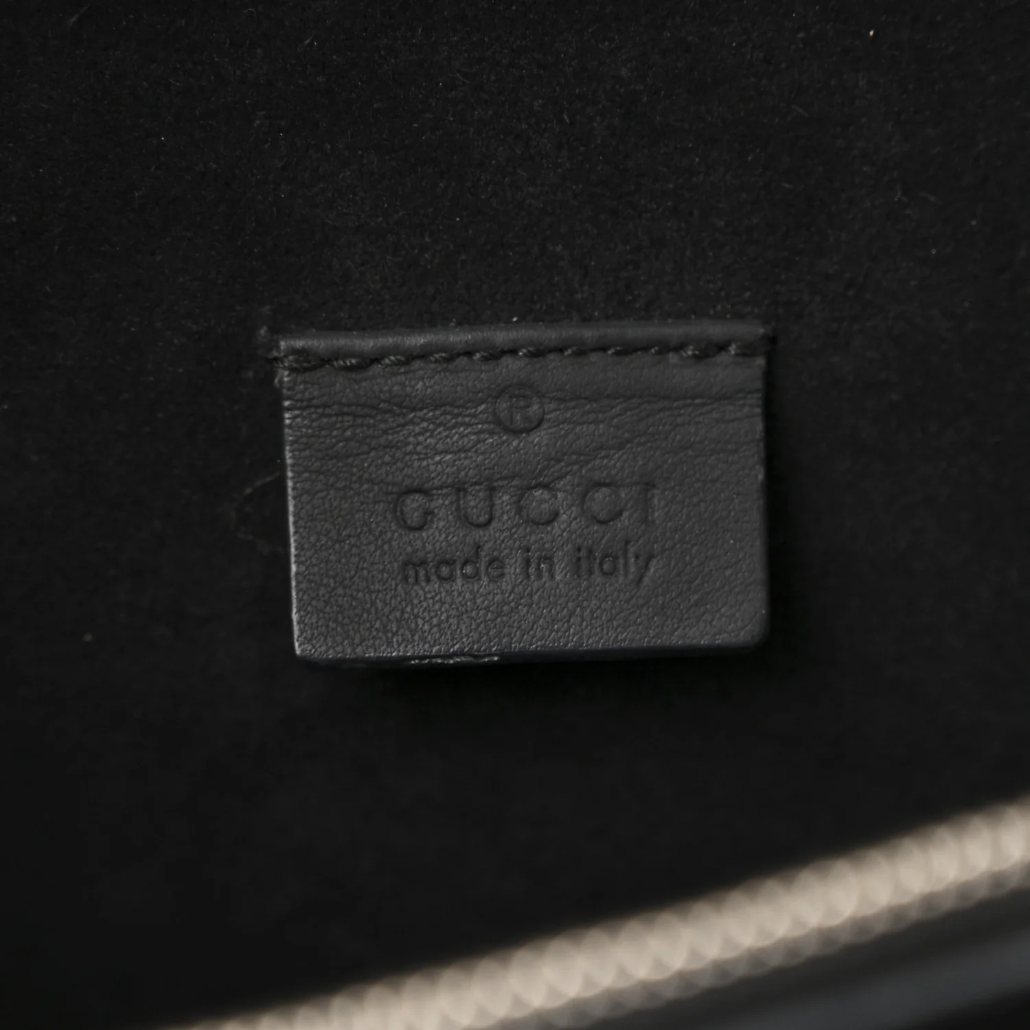 GG Supreme Monogram Crystal Small Dionysus Shoulder Bag Black - Top Club