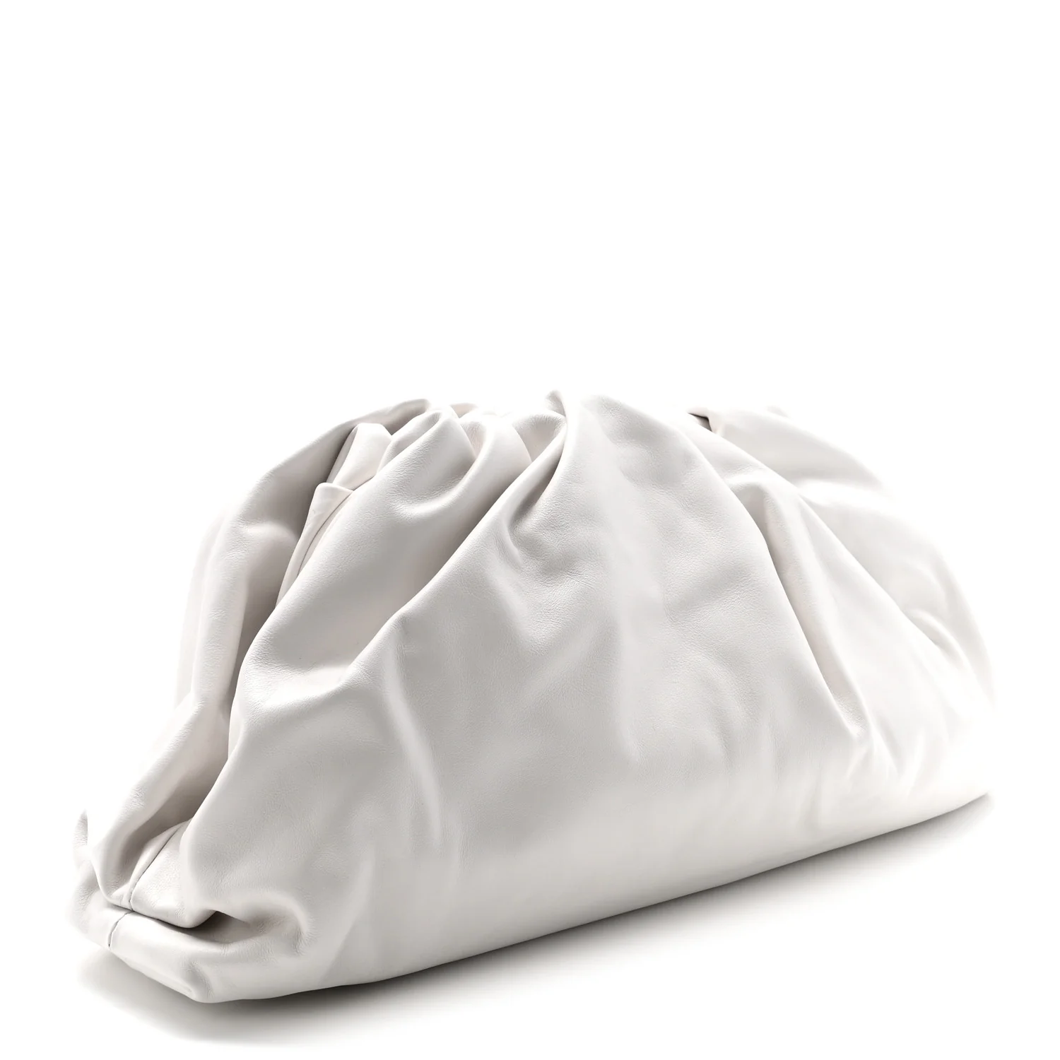 Smooth Butter Calf The Pouch Oversized Clutch  Plaster - Top Club