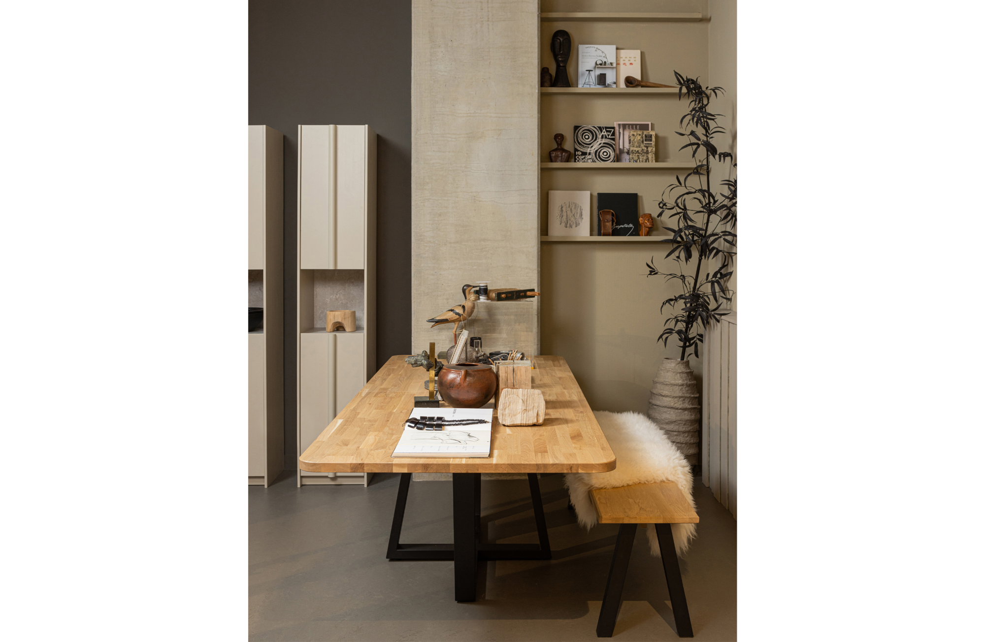 WOOOD Tafel Tablo Eiken Drenthe poot Tafel Tablo Eiken Drenthe poot 240x100