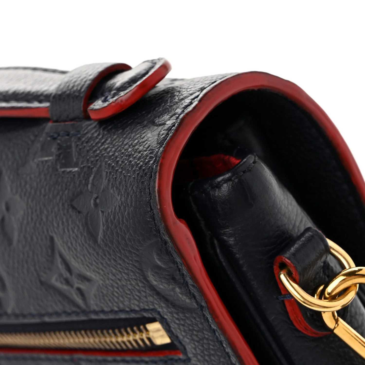 Empreinte Pochette Metis Marine Rouge - Top Club