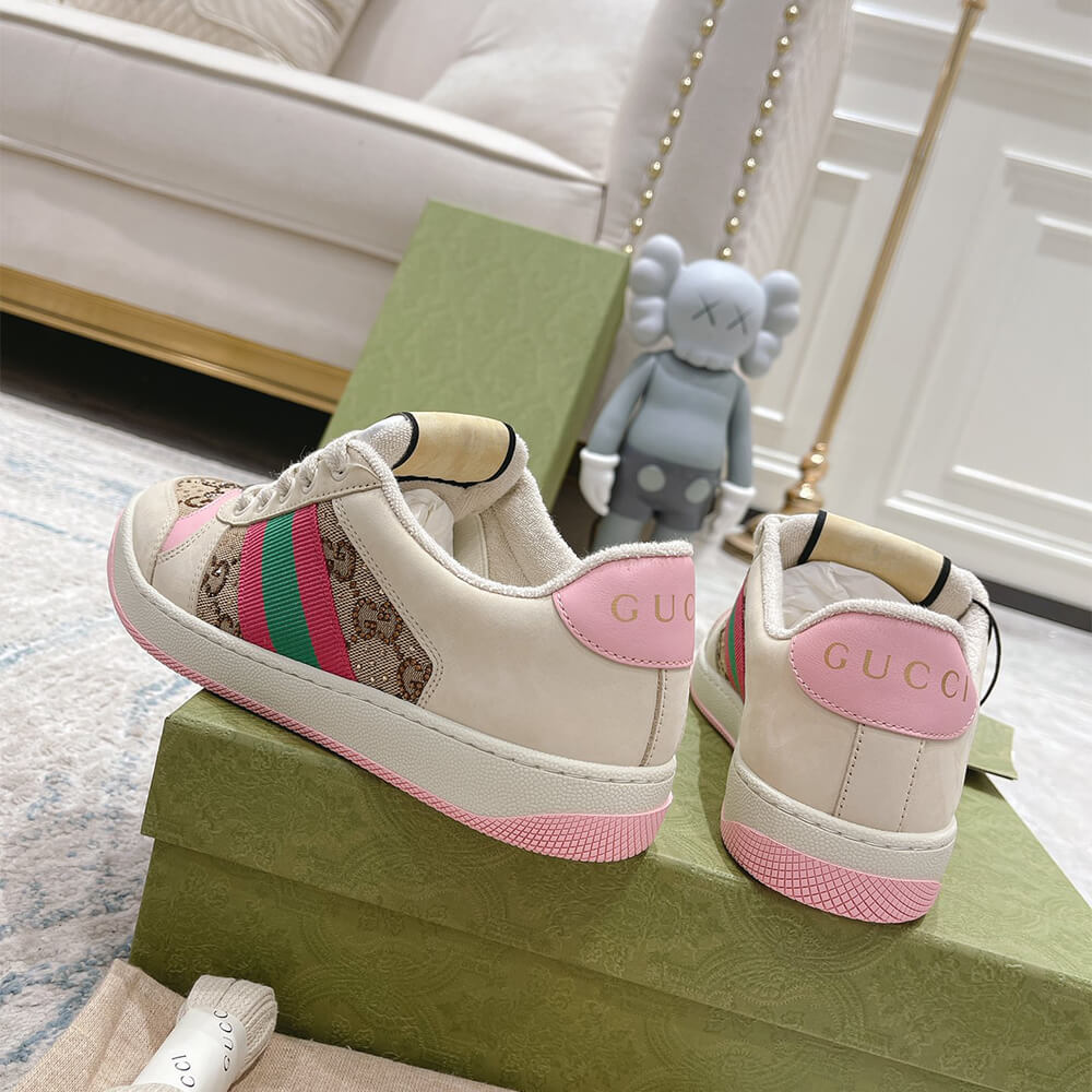Gucci Women s Screener sneaker with crystals - Top Club