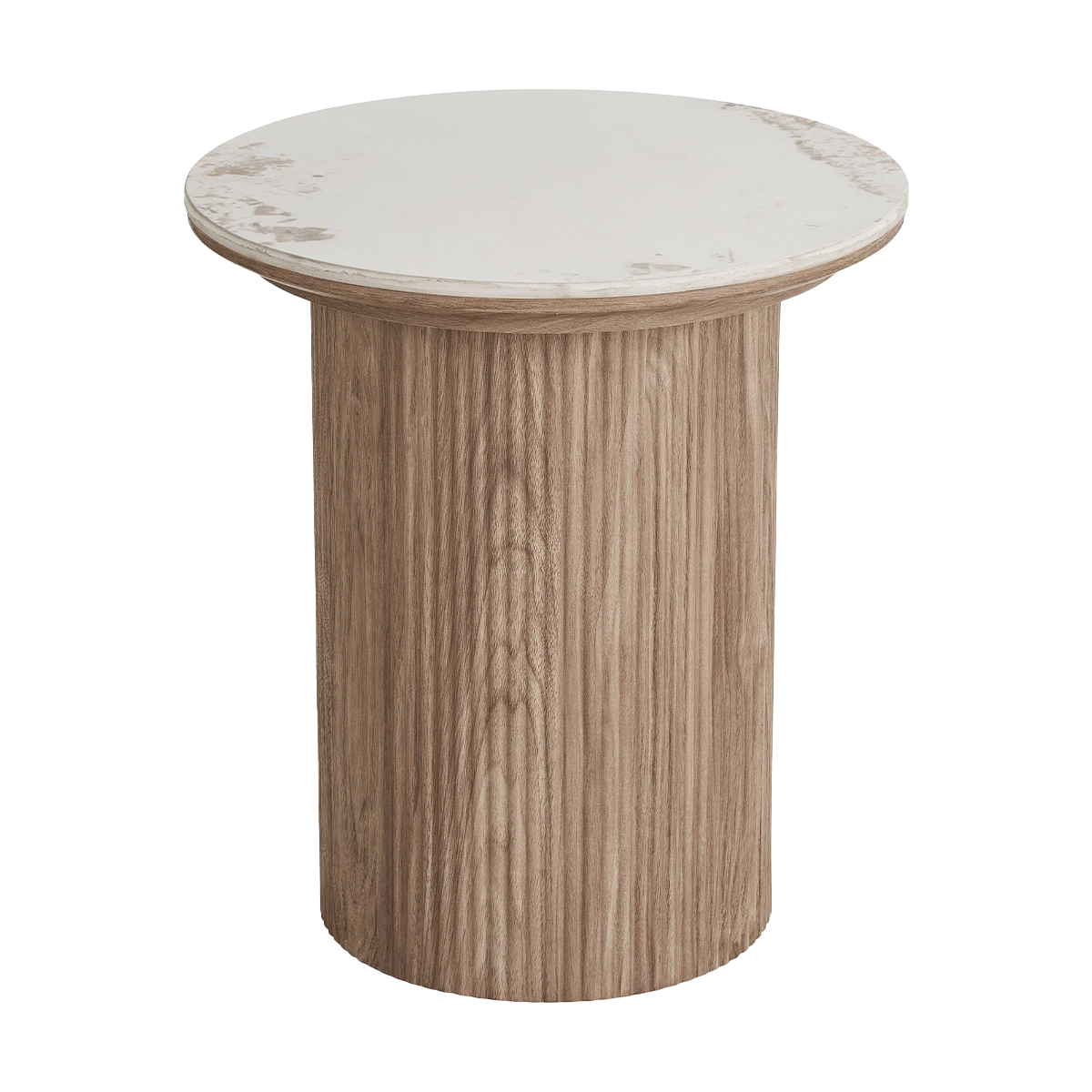Bijzettafel Ronda bruin Ø45 cm