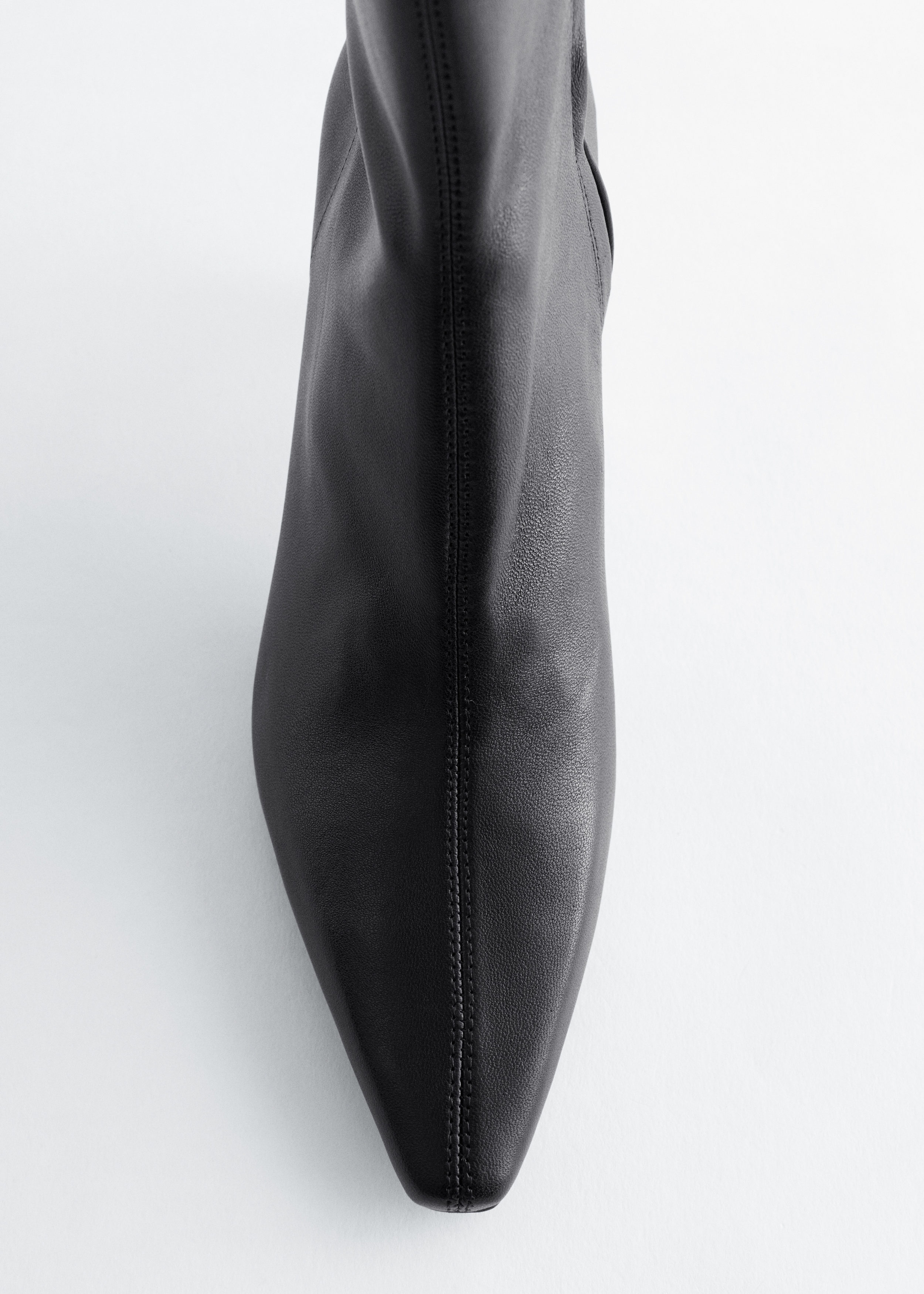 & Other Stories STRETCH-LEATHER ANKLE BOOTS