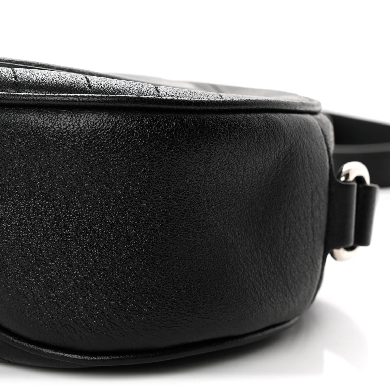 Sakai Be Green Calfskin Diagonal Stitched Mini Blondie Shoulder Bag Craclet Brown - Top Club