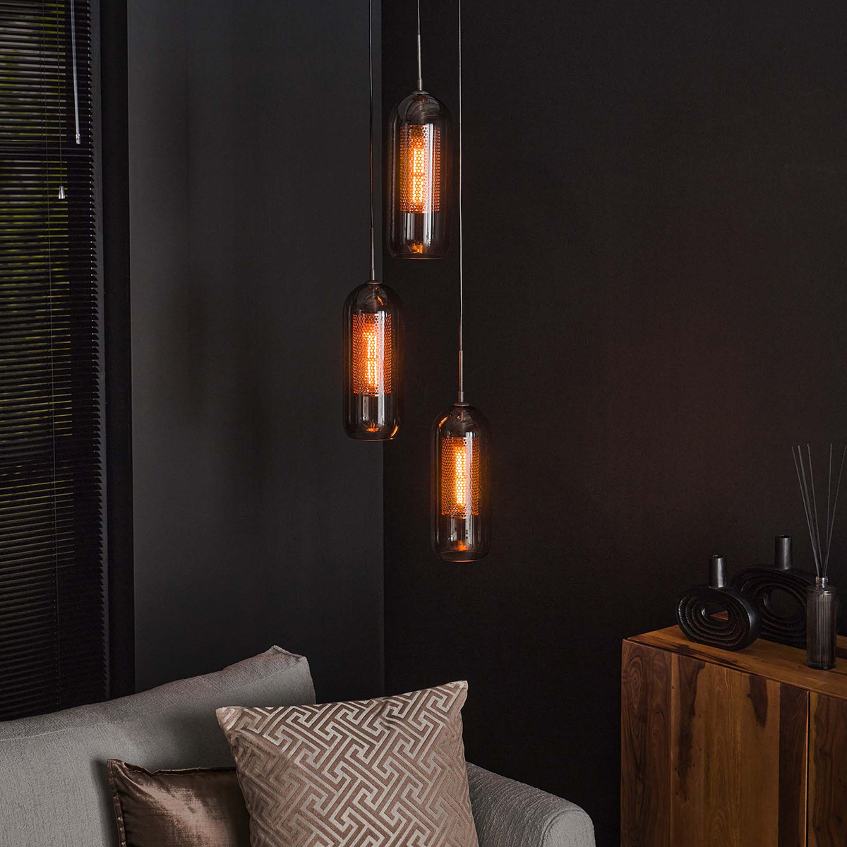 Hanglamp Rhapsody getrapt