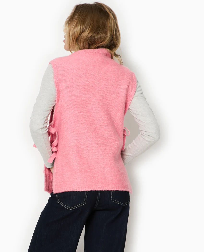 Pimkie Pull sans manches avec nouettes sur les côtés