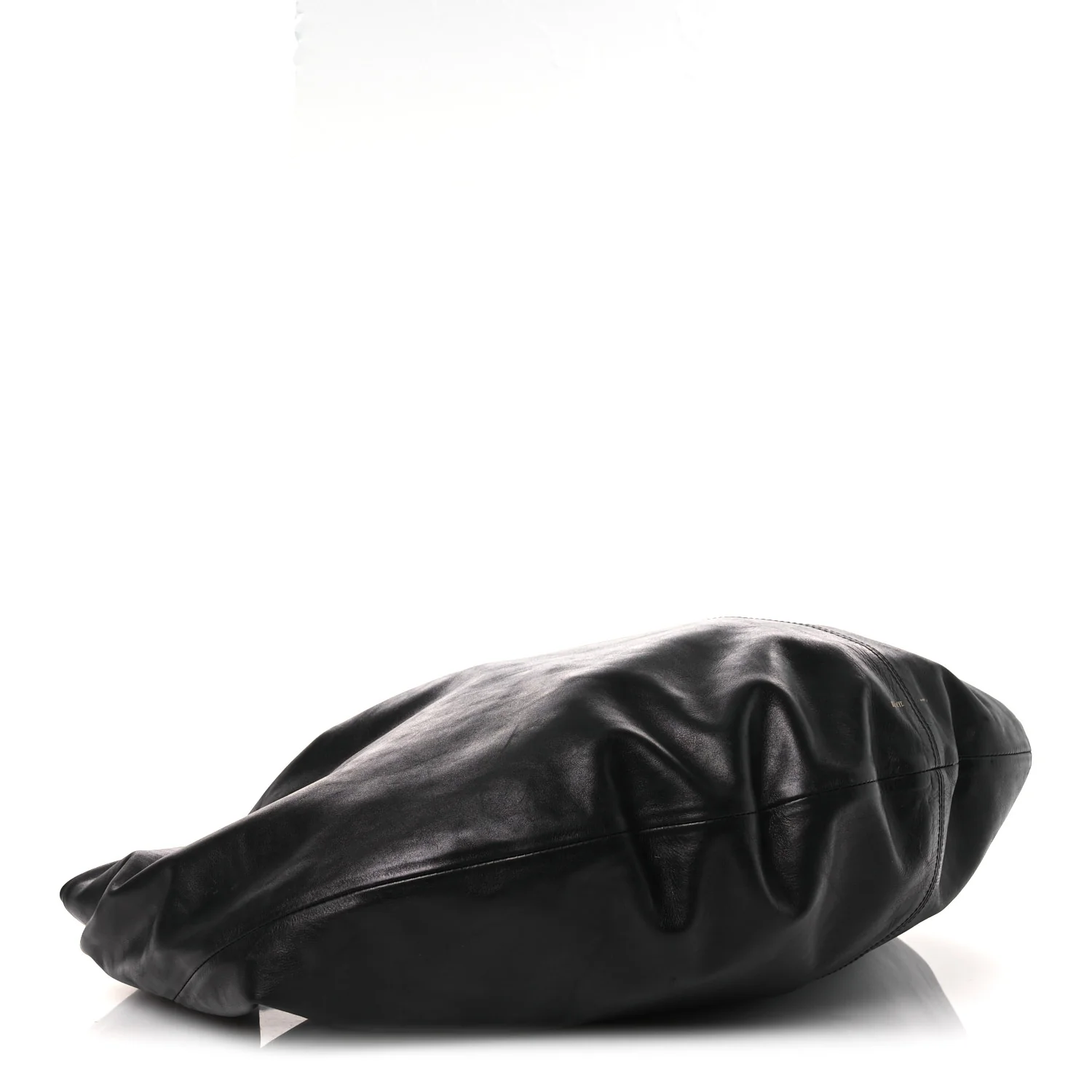 Vintage Calfskin Extra Large Olivia Hobo Black - Top Club