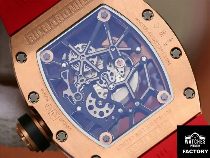 Richard Mille RM035 Americas KV Factory Rubber Strap