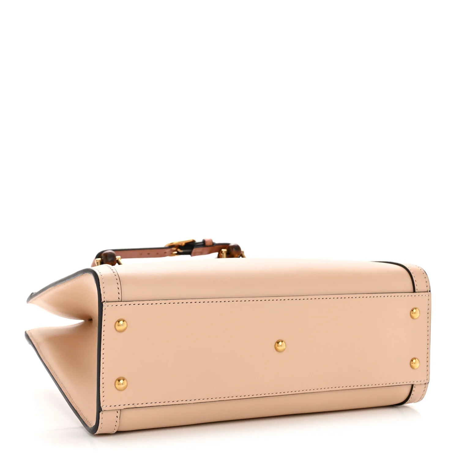 Calfskin Gucci Embossed Small Diana Tote Bag Pink - Top Club