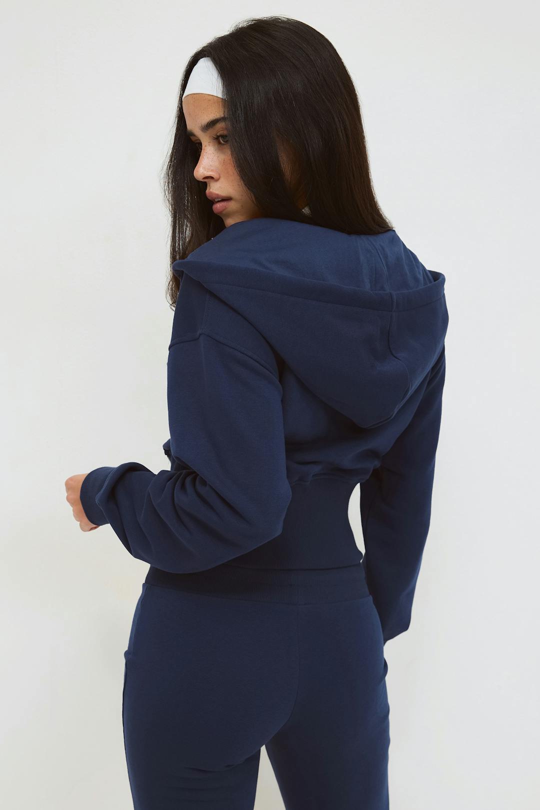 Gina Tricot slim fit zip hoodie
