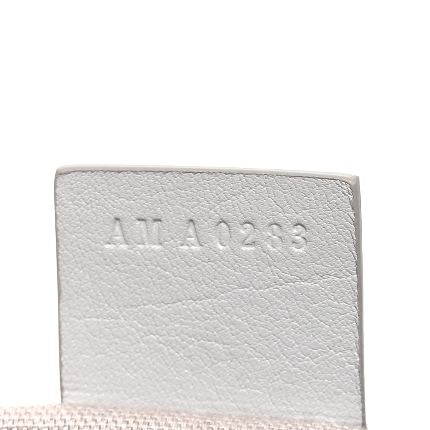 Tumbled Calfskin Mini Voyou Boyfriend Party Bag Light Grey - Top Club