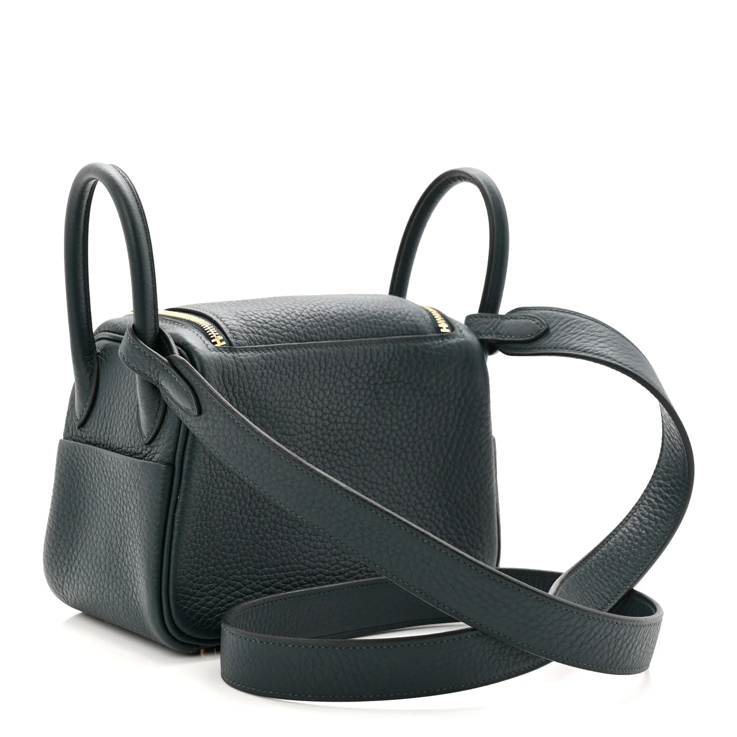 Taurillon Clemence Mini Lindy 20 Vert Cypress - Top Club