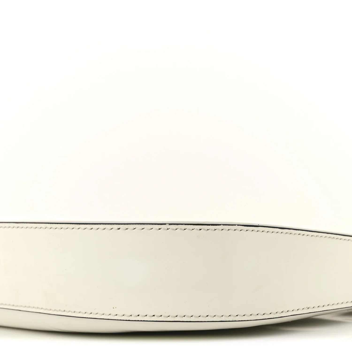 Spazzolato Cleo Adjustable Strap Shoulder Bag White - Top Club