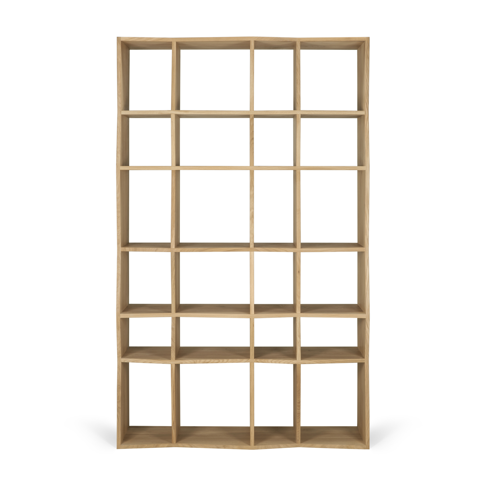 Vakkenkast Z eiken 125 cm