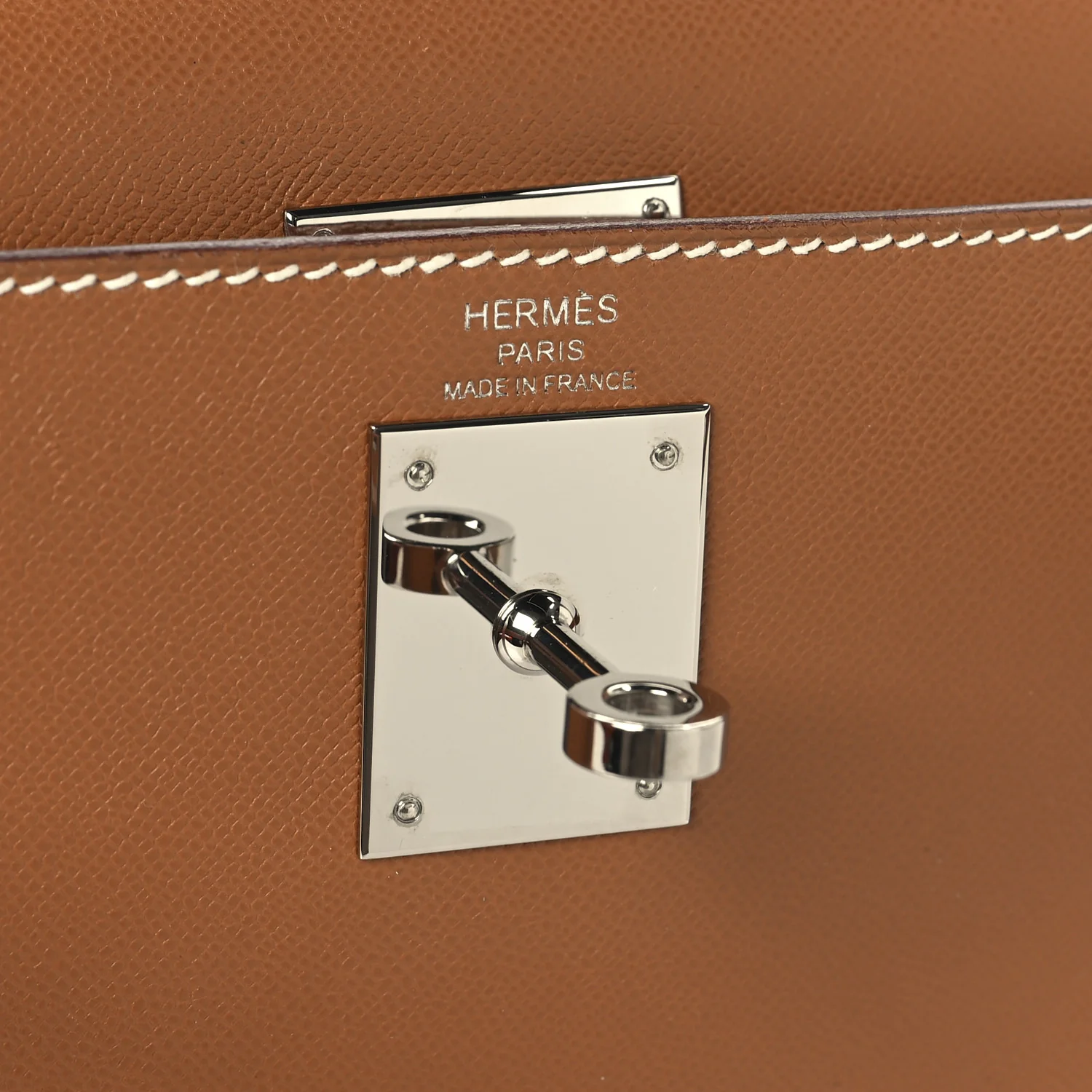 Madame Calfskin Kelly Sellier 28 Gold - Top Club
