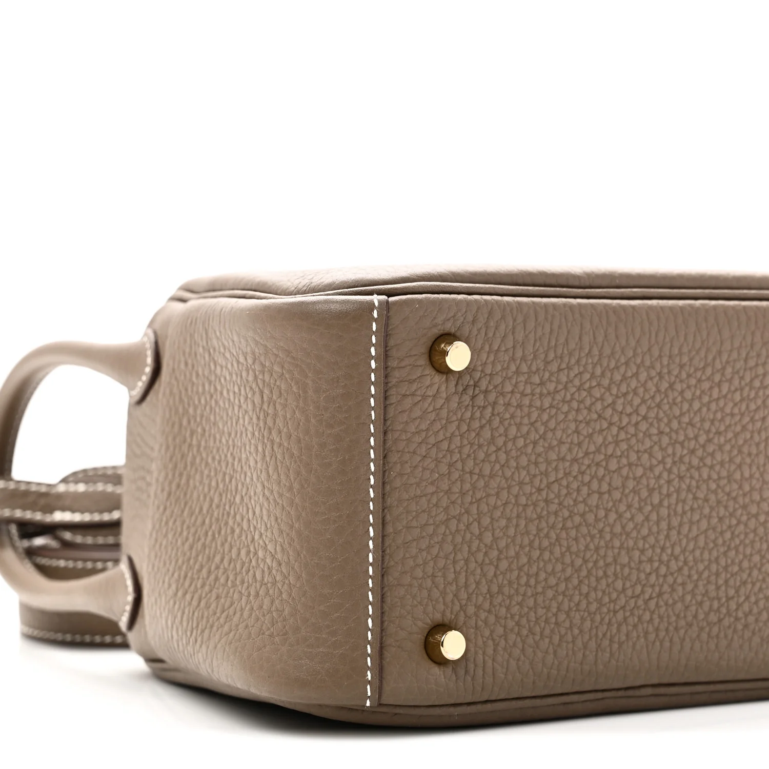 Taurillon Clemence Mini Lindy 20 Etoupe - Top Club