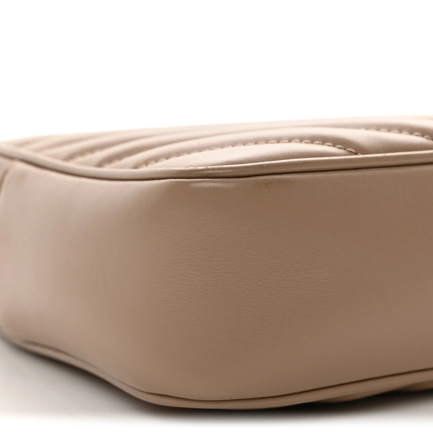 Calfskin Matelasse Monogram Lou Camera Bag Dark Latte - Top Club