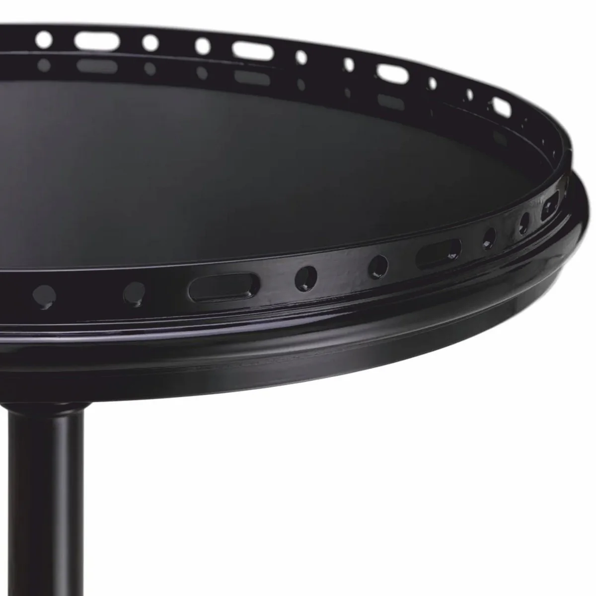 Luxury Mahogany Side Table Black H. 74.5 cm - Hotel Furniture
