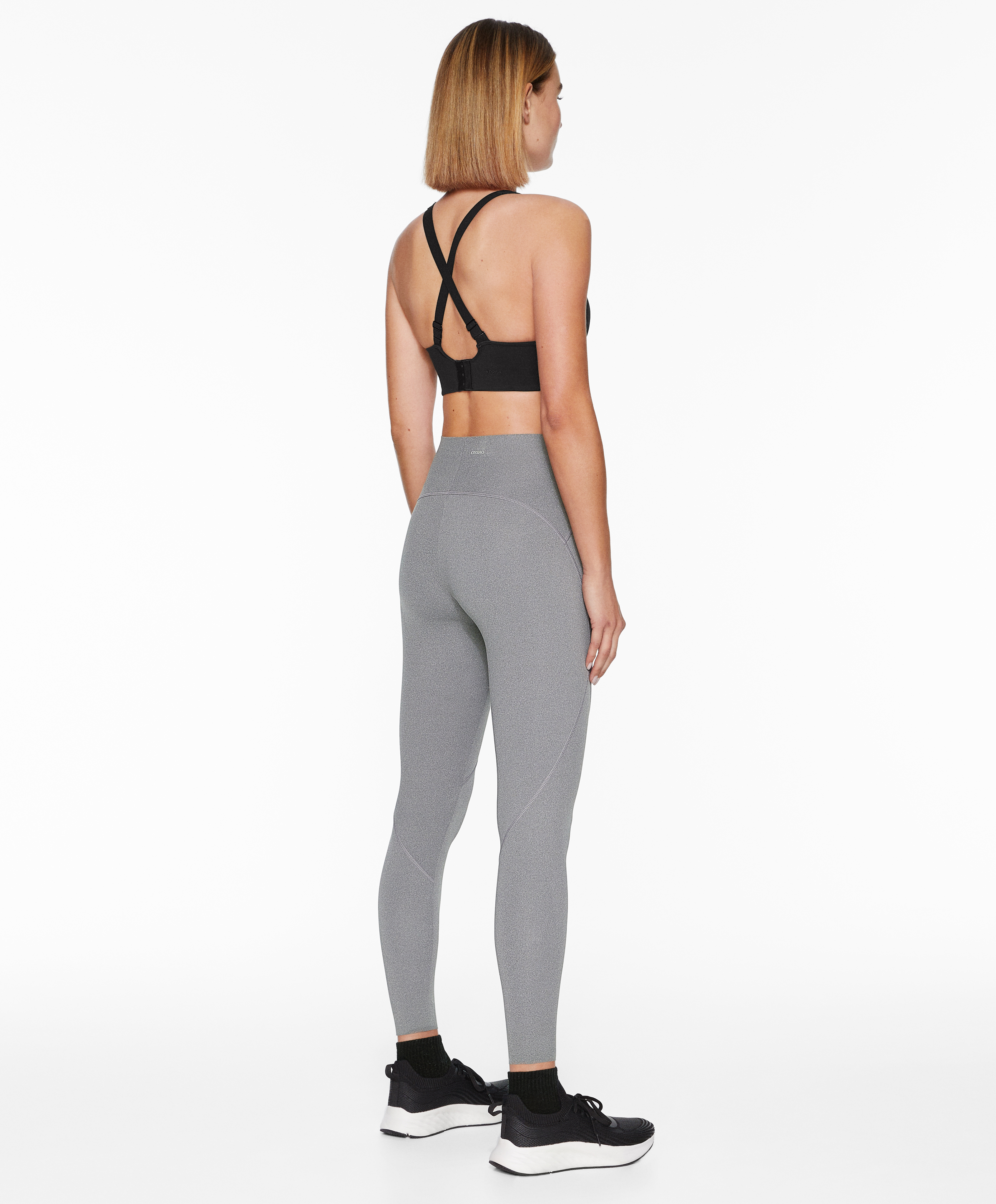 OYSHO Basic compressive ankle-length leggings
