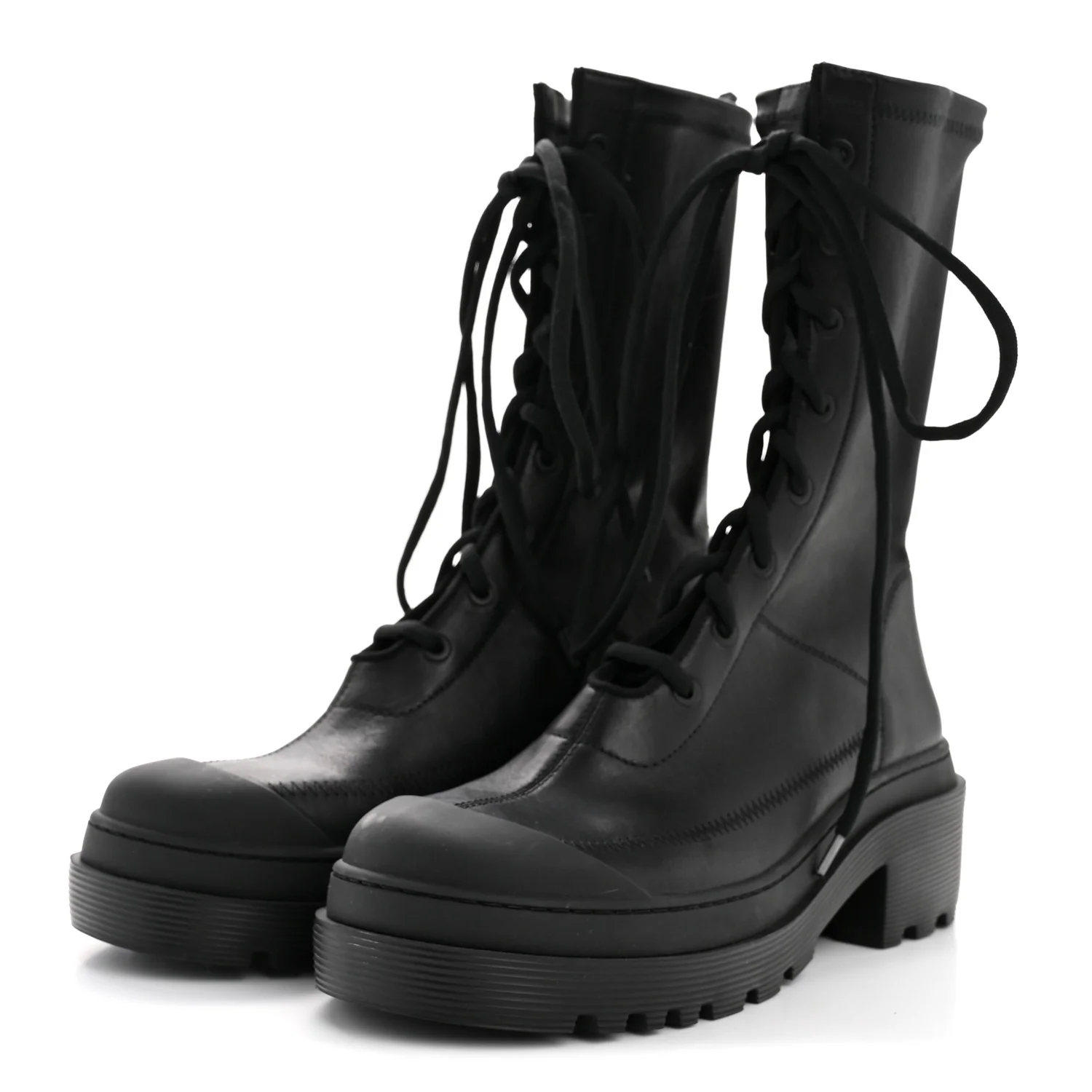 Nappa Stretch Dior Arcade Boots 38 Black - Top Club