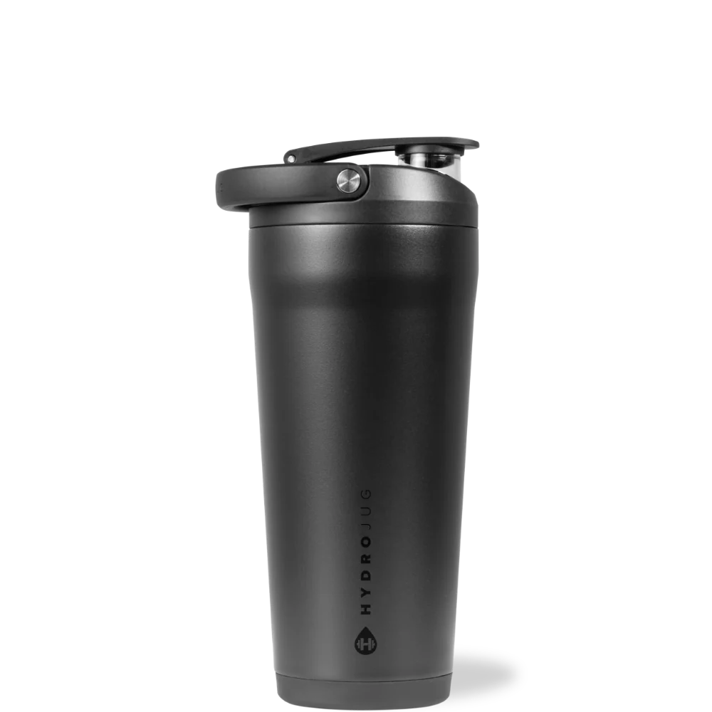 Insulated Shaker 24oz FreeSip® Stainless Steel Water Bottle - Black
