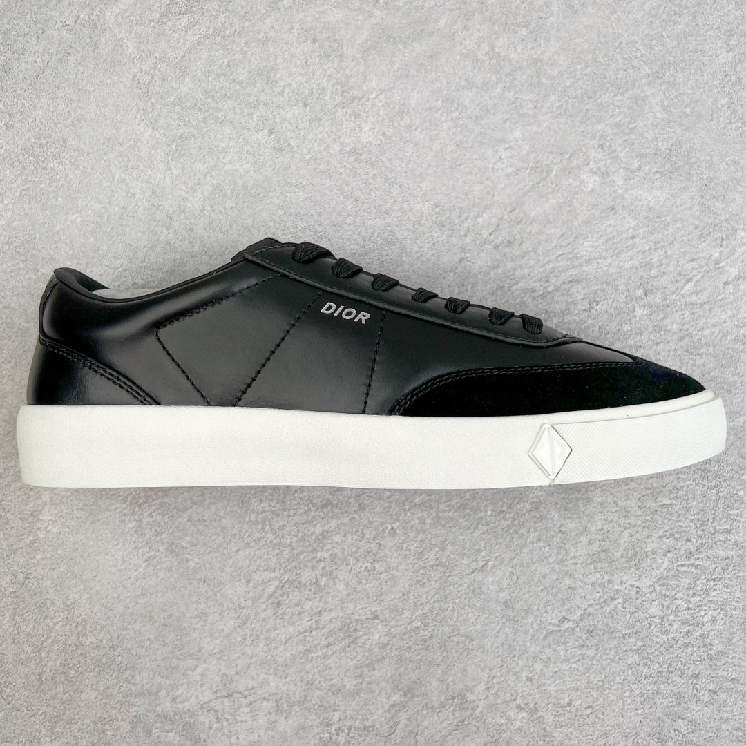 Dior 迪奥 B101皮革 低筒 休闲鞋 运动鞋 板鞋 德训鞋 男鞋 黑色 3SN285ZRH_H968 - Sneaker Replica Workshop