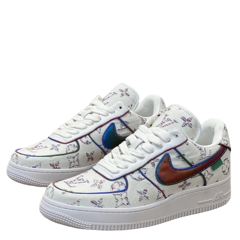 Luxury Louis Vuitton Nike Collaboration Sneakers for Fashion Enthusiasts - Sneaker Replica Workshop