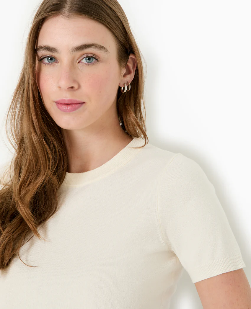 Pimkie Pull manches courtes en maille fine