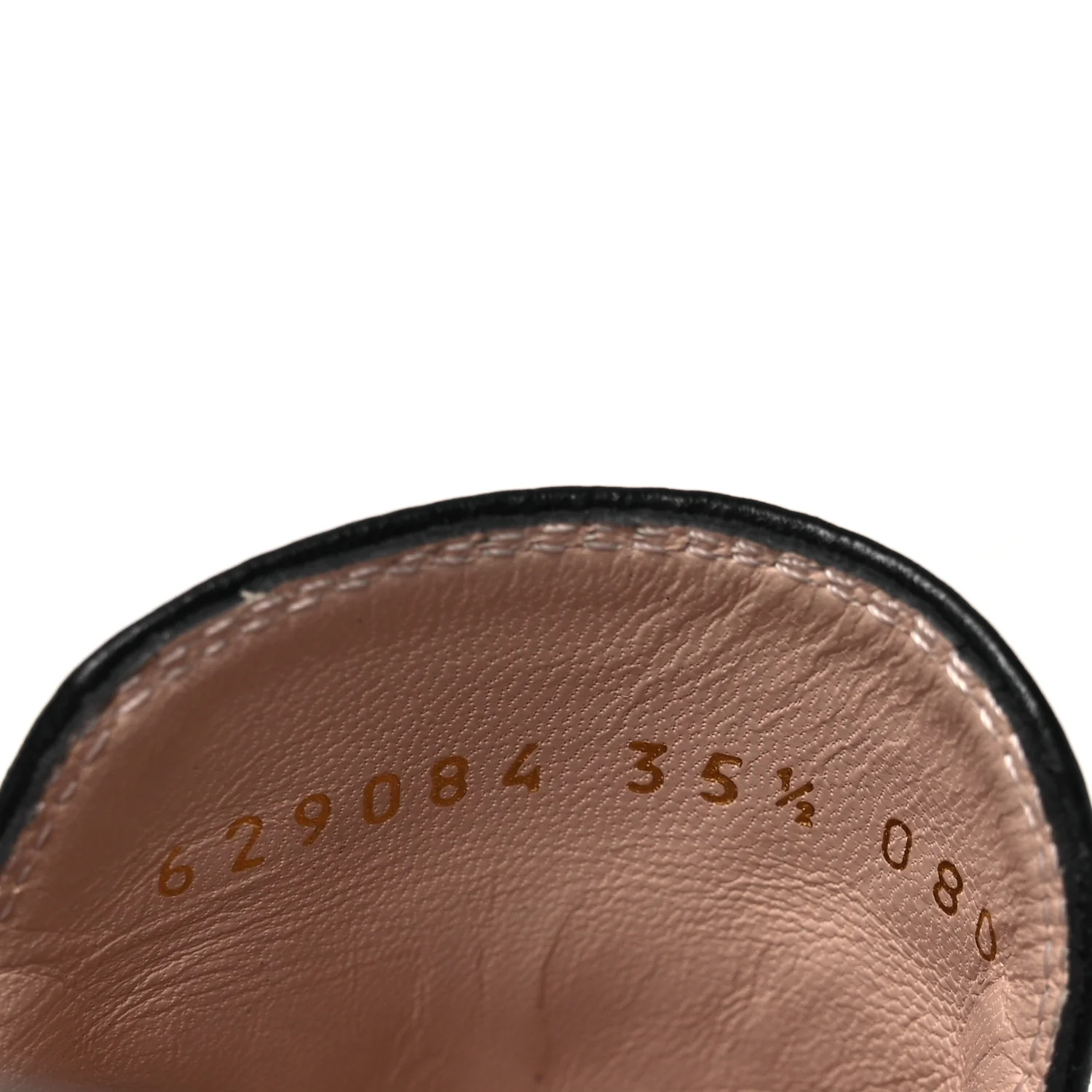 Calfskin Womens Princetown Slippers 35.5 Black - Top Club