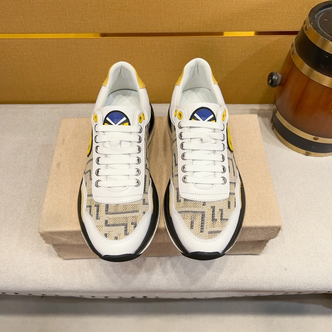 Fendi Men's Sneakers Casual Fashion Sport Shoes - Sneaker Replica Workshop
