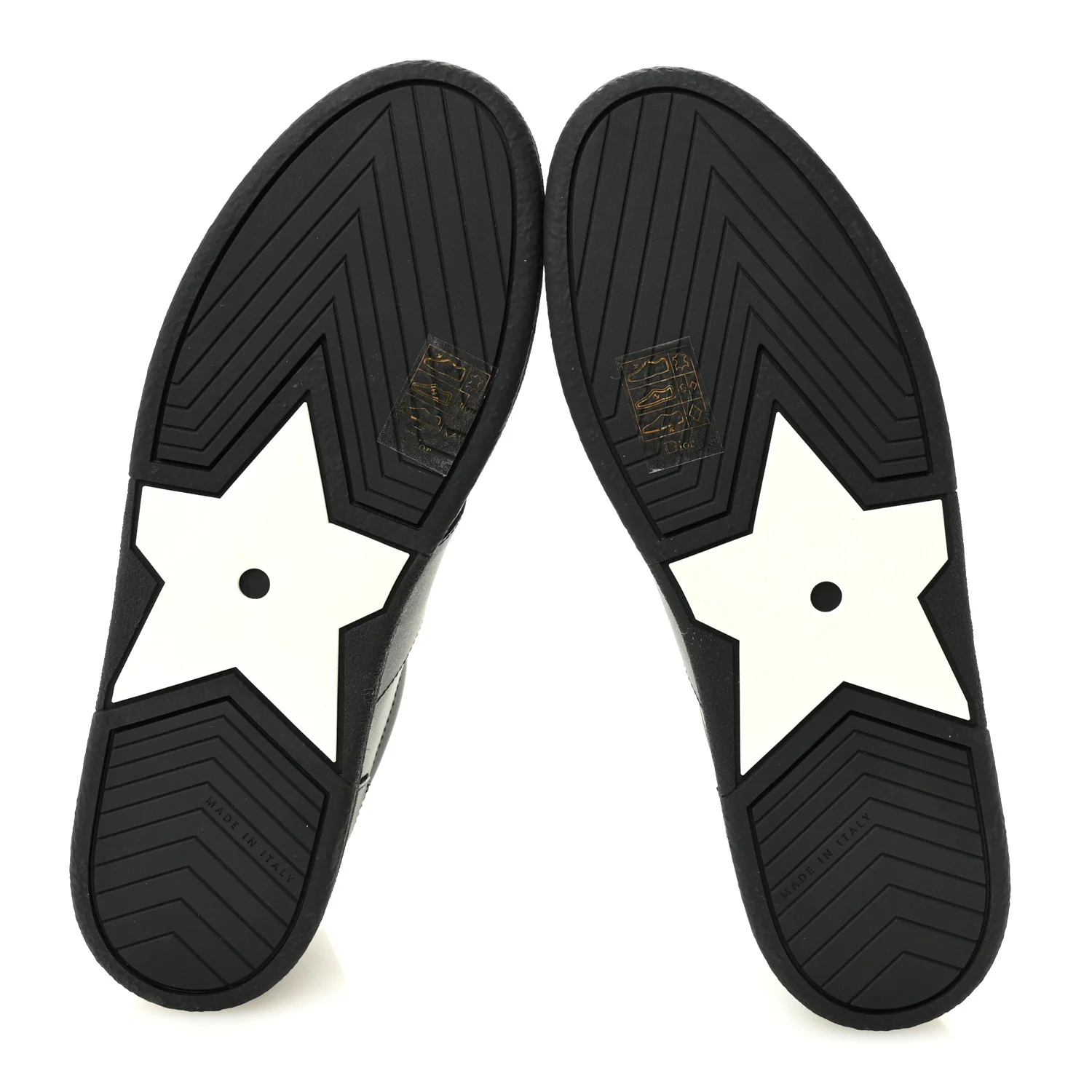 Calfskin Suede Logo Sneakers 38 Black - Top Club