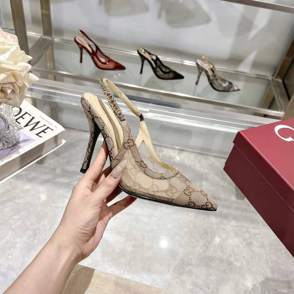 Gucci Signoria slingback pump - Top Club