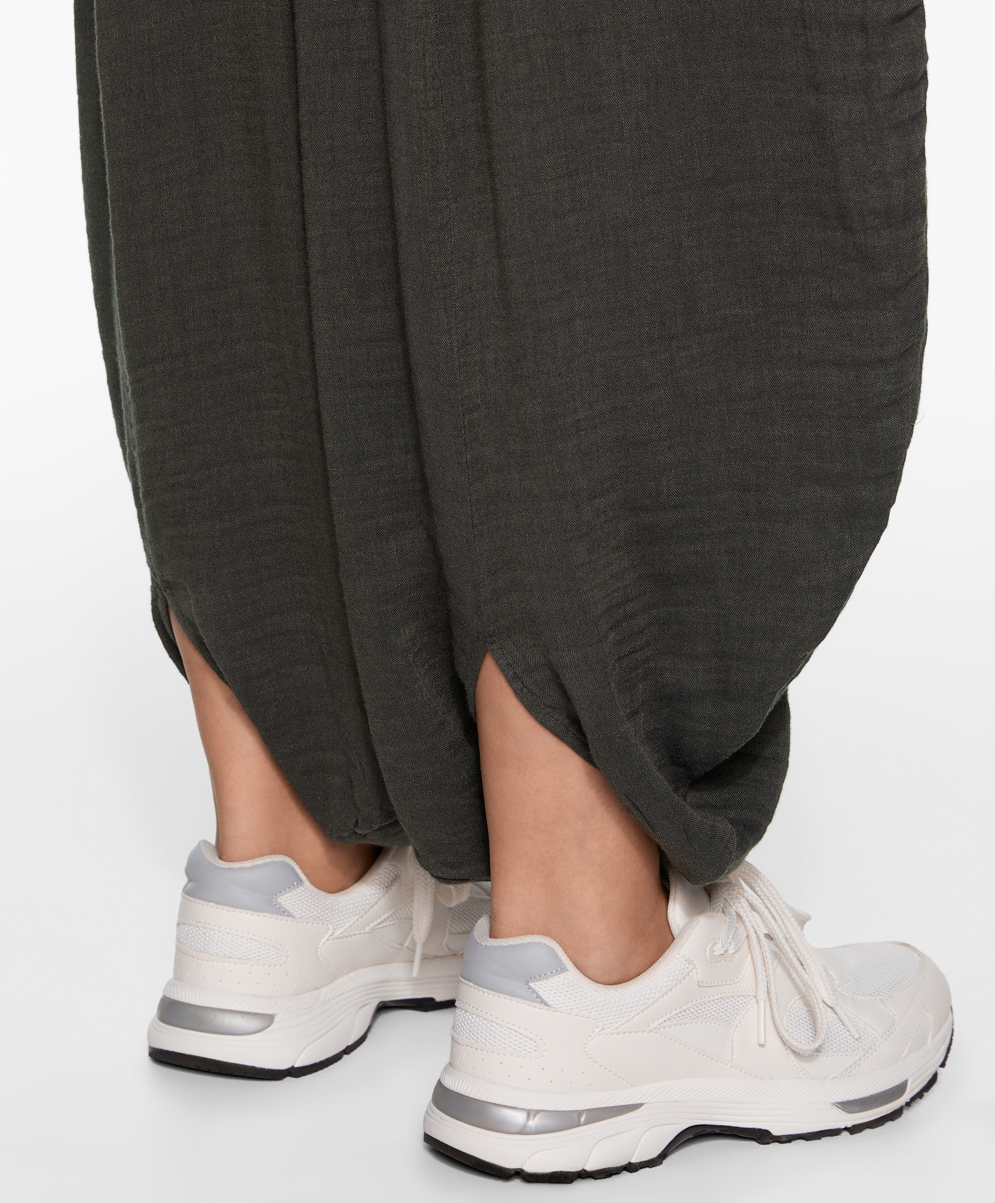 OYSHO Balloon trousers with cotton