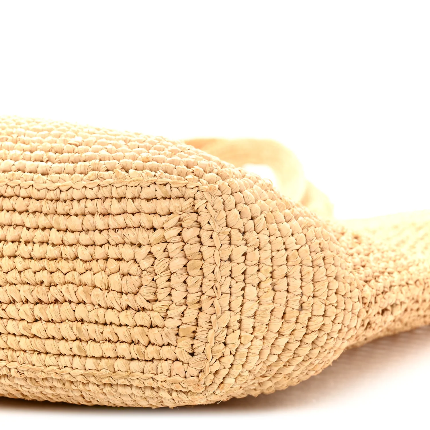 Raffia Icare Shopping Tote Natural - Top Club